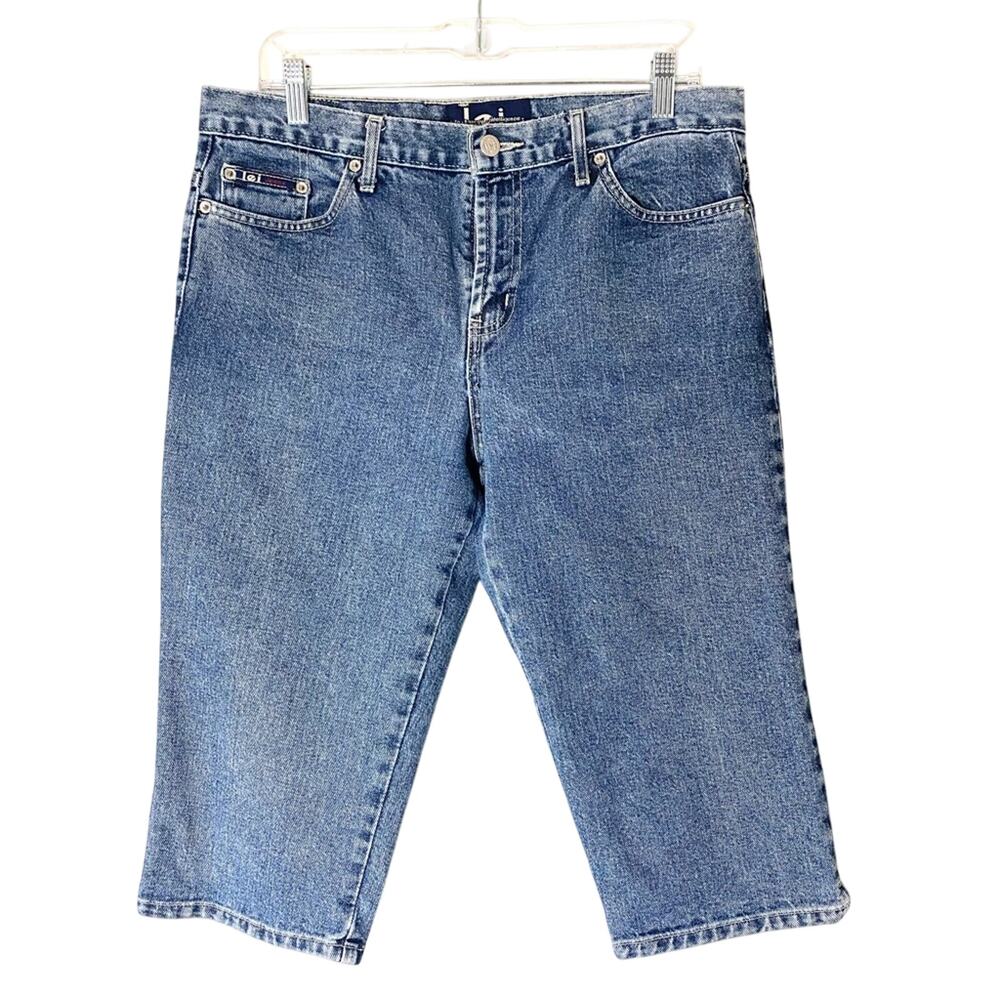 Vintage 90s Y2K L.E.I. Jean Capris Size 13